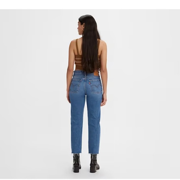 Levis WEDGIE STRAIGHT FIT WOMEN'S JEANS - Picture 2 of 4